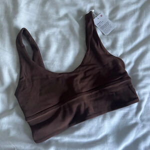 🆕🤎 Lululemon Align Reversible Bra A/B Cup Java